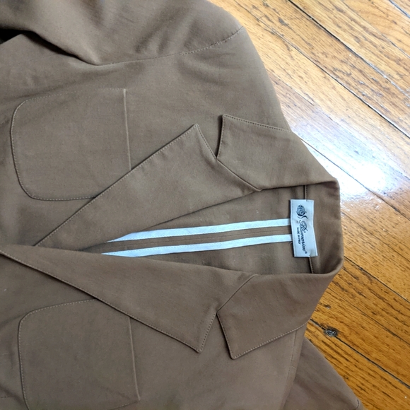 Blumarine Designer Camel Skirt Suit - Picture 4 of 7